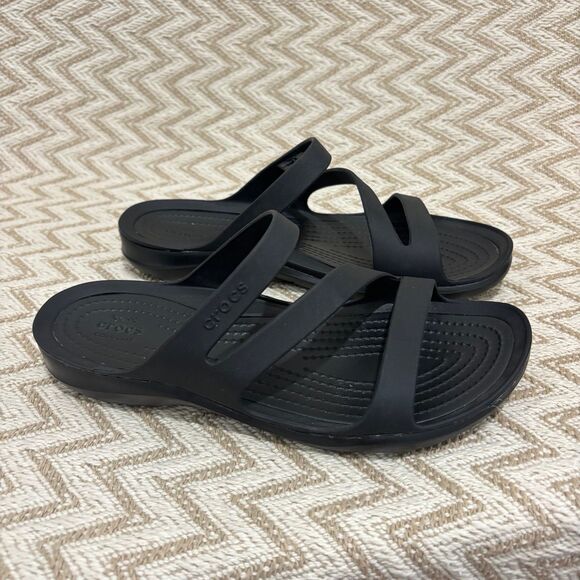Crocs Swiftwater Slide Sandals - Picture 1 of 7